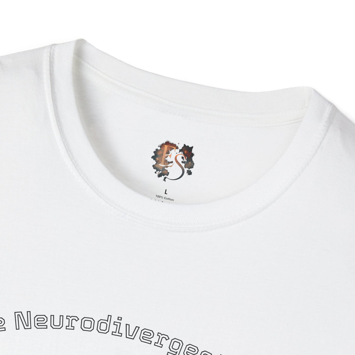 T-Shirt — "The Neurodivergent Mind" Colorful Psychedelic Brain Tee - Estrella & The Stars