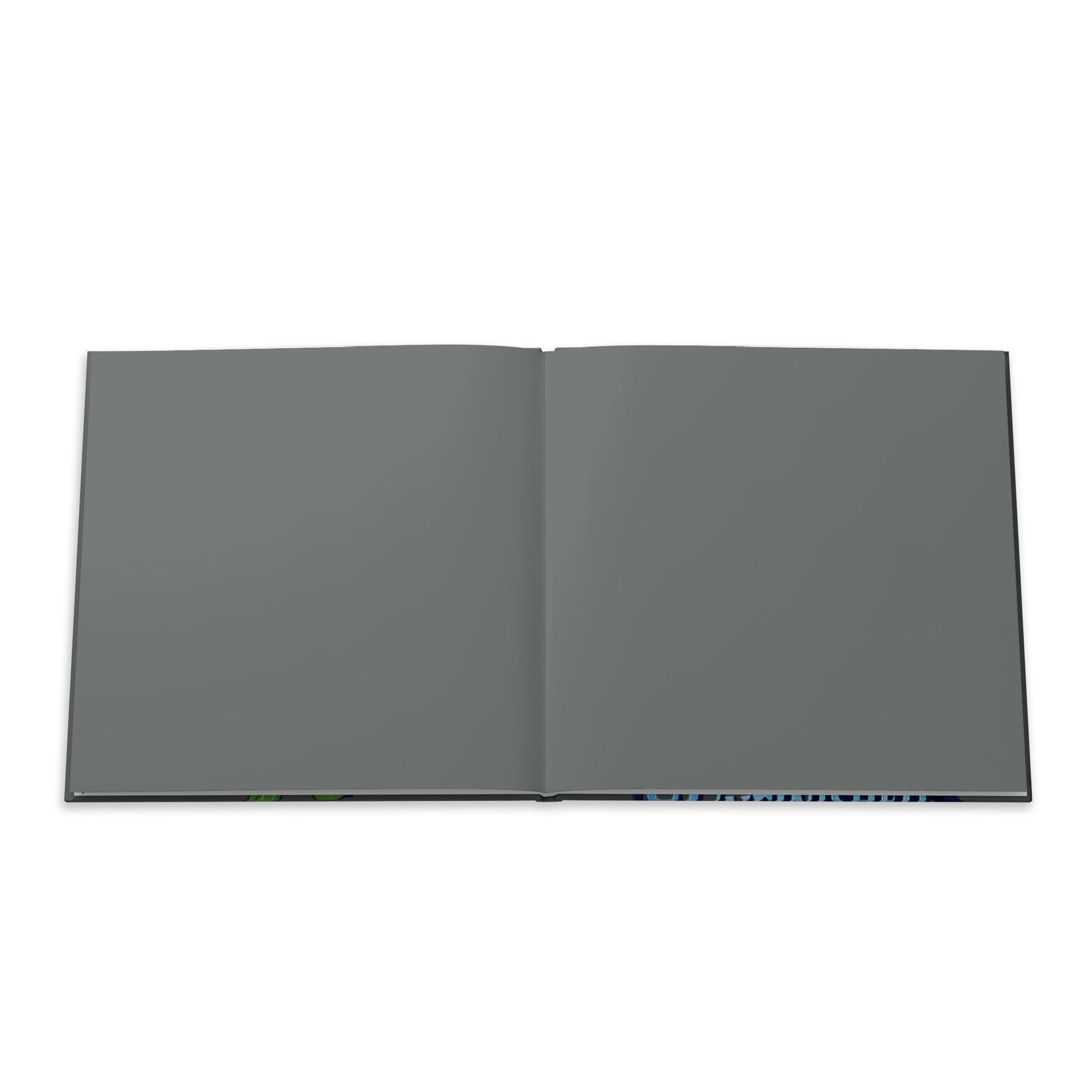 Hardcover Photo Book — "Powered by Chaos and 47 Unfinished Tabs" Floral Design - Estrella & The Stars
