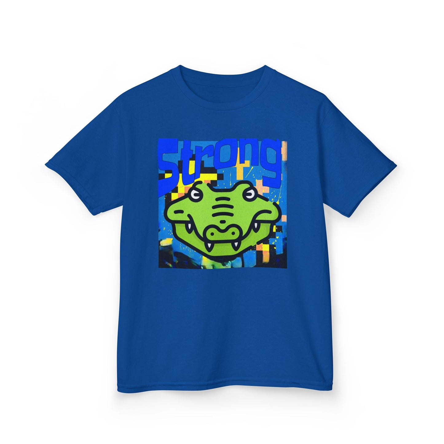 Kids T-Shirt — Cute Green Dino Graphic Tee ("DINOPOP" Style) - Estrella & The Stars