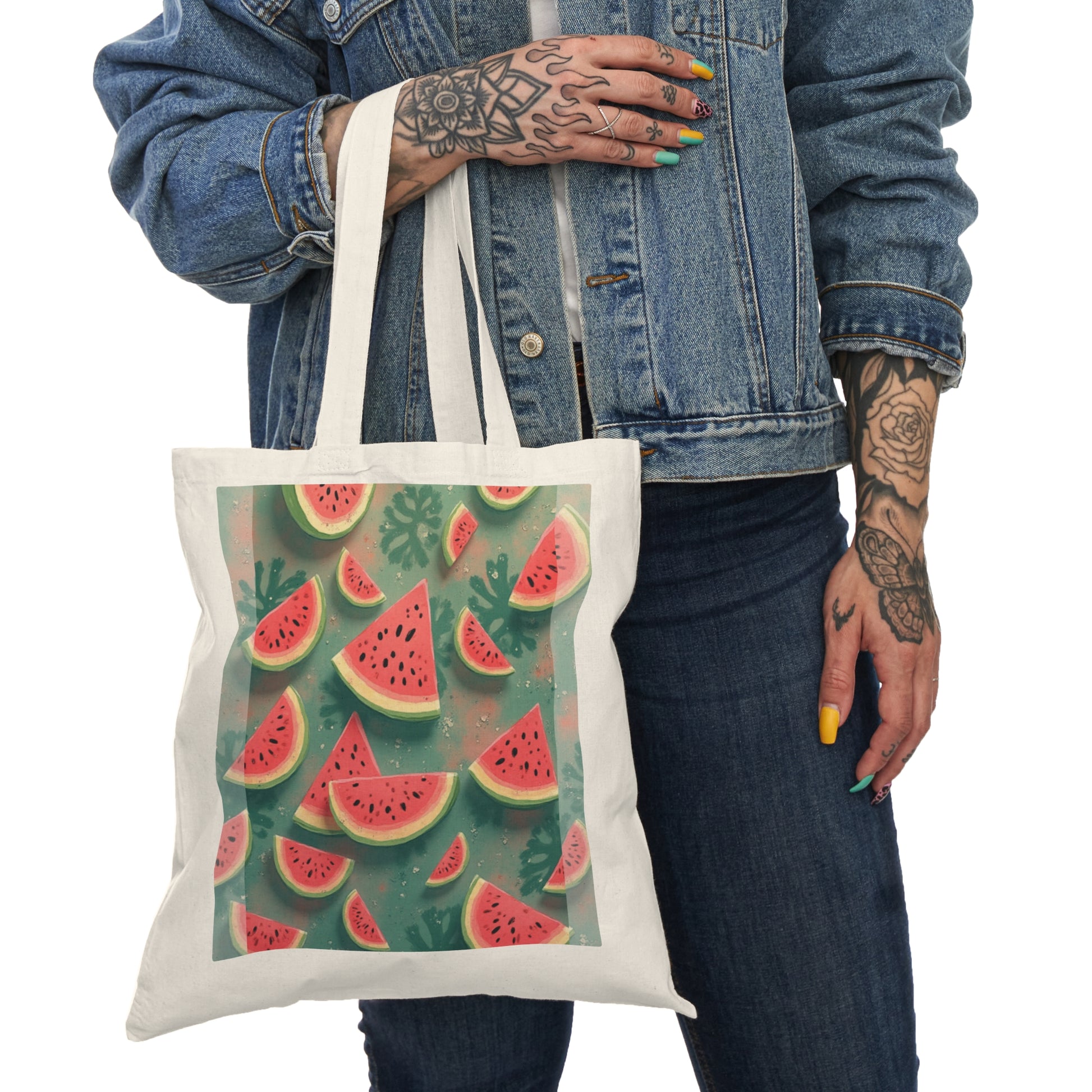 Watermelon Tote Bag | Cute Eco-Friendly Beach & Shopping Essential - Estrella & The Stars