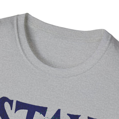 Stay Real Doberman T-Shirt — Graphic Dog Portrait Tee - Estrella & The Stars