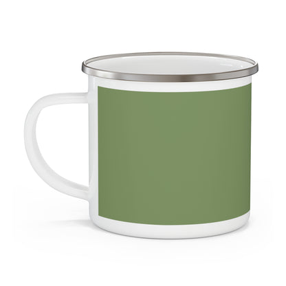 Enamel Camping Mug — "Campfire Expert" Outdoorsman Coffee Cup (Neurodiverse Advocate) - Estrella & The Stars