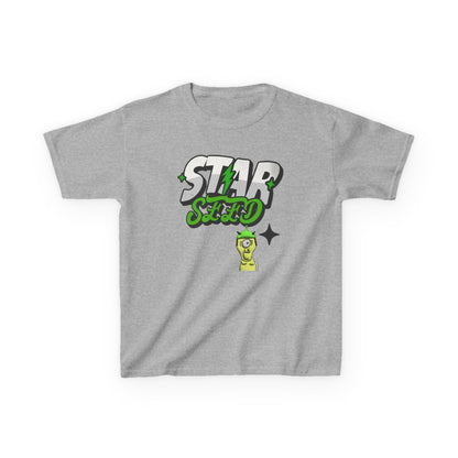 Kids T-Shirt — 'Star Seed' Green Alien Graphic Tee for Kids - Estrella & The Stars