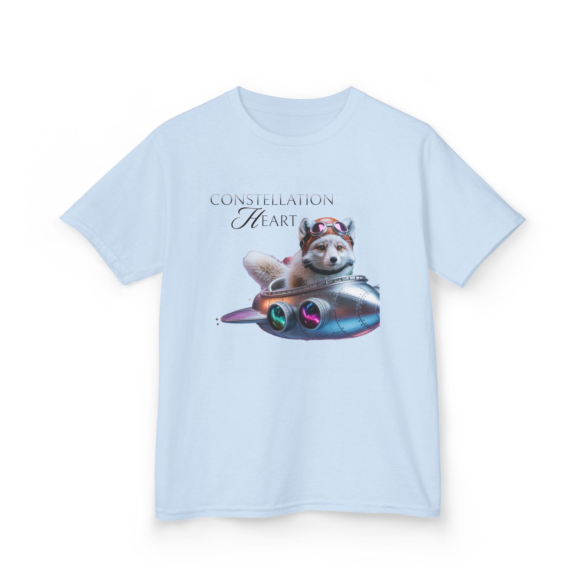Kids Tee — "Constellation Heart" Puppy Rocket Graphic - Estrella & The Stars