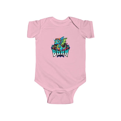 Dragon Rider Infant Bodysuit – Colorful Baby Onesie with Playful Dragon Graphic - Estrella & The Stars