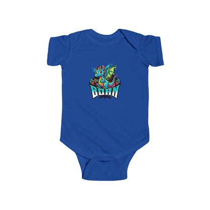 Dragon Rider Infant Bodysuit – Colorful Baby Onesie with Playful Dragon Graphic - Estrella & The Stars