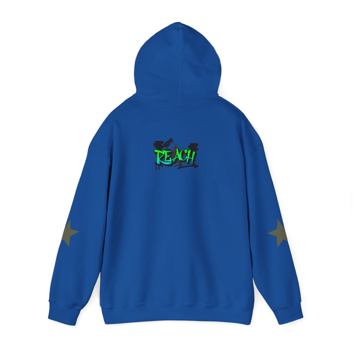 Hoodie — "Different Minds, Same Human Worth" Graffiti Streetwear Hoodie - Estrella & The Stars