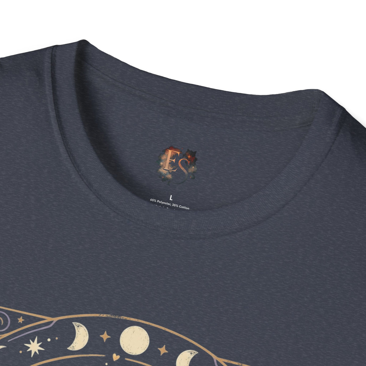 Celestial Embrace Graphic T-Shirt — "Holding the Stars When You Forgot How to Shine" - Estrella & The Stars