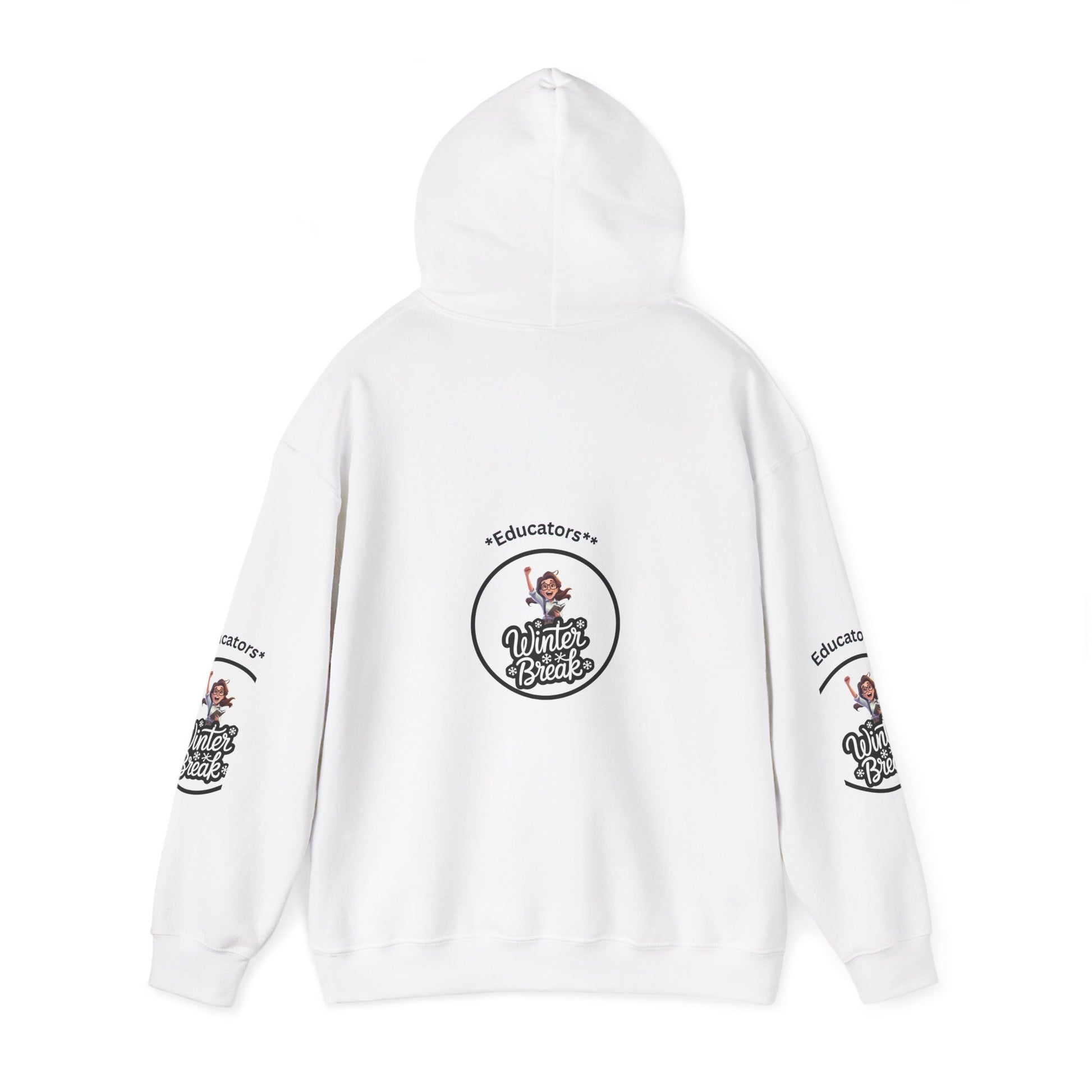 Educator's Winter Break Hoodie - Cozy Unisex Sweatshirt - Estrella & The Stars