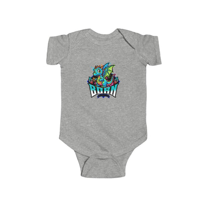 Dragon Rider Infant Bodysuit – Colorful Baby Onesie with Playful Dragon Graphic - Estrella & The Stars