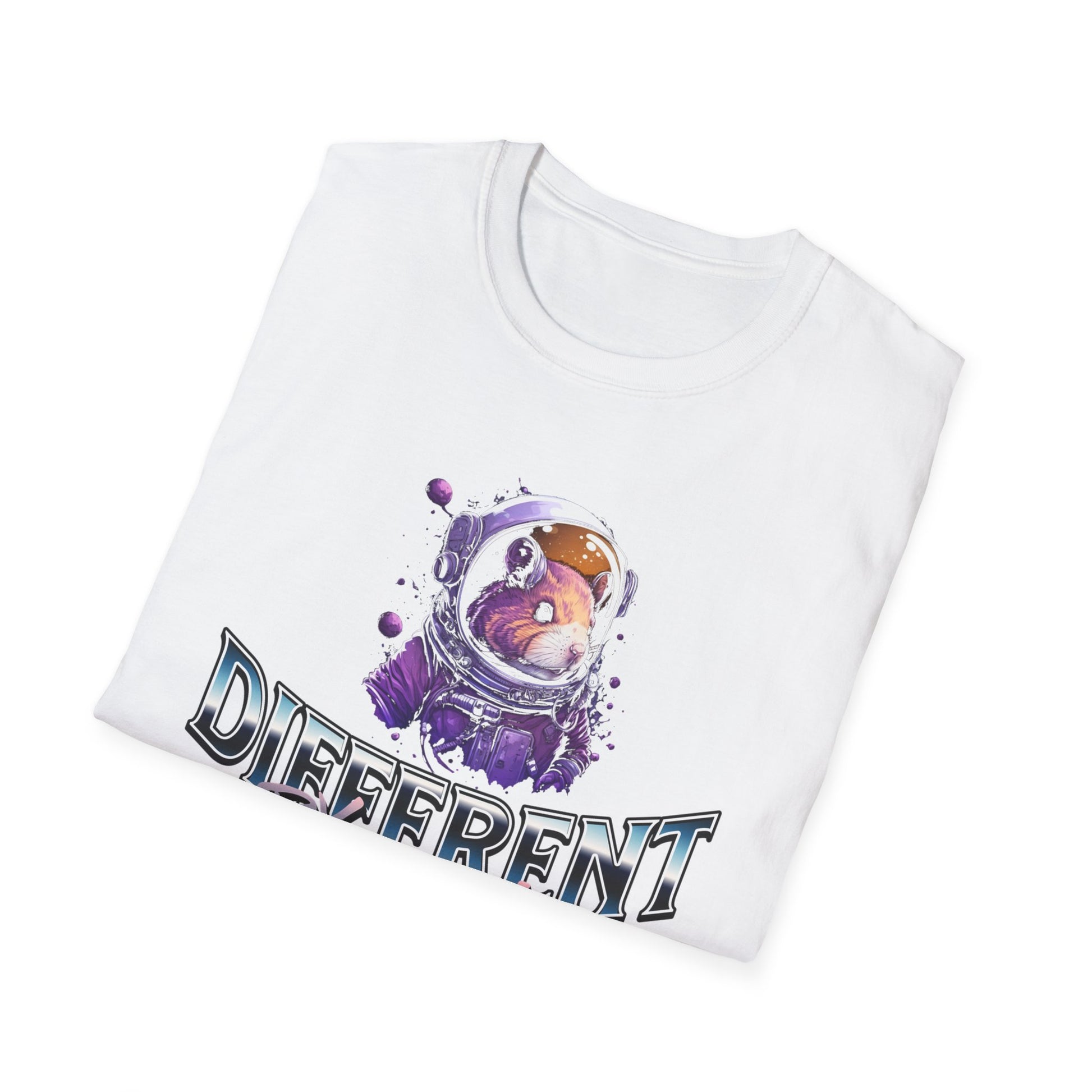 Astronaut Graphic T-Shirt — "Different Design" Space Art Tee - Estrella & The Stars