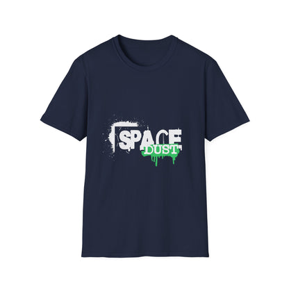 Space Dust T-Shirt — Retro Graffiti Sci‑Fi Tee - Estrella & The Stars