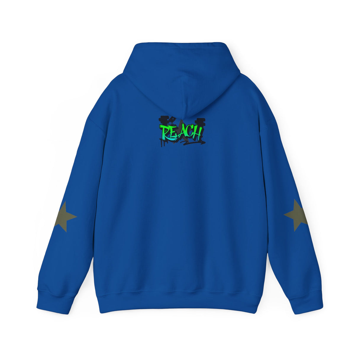 Hoodie — "Different Minds, Same Human Worth" Graffiti Streetwear Hoodie - Estrella & The Stars