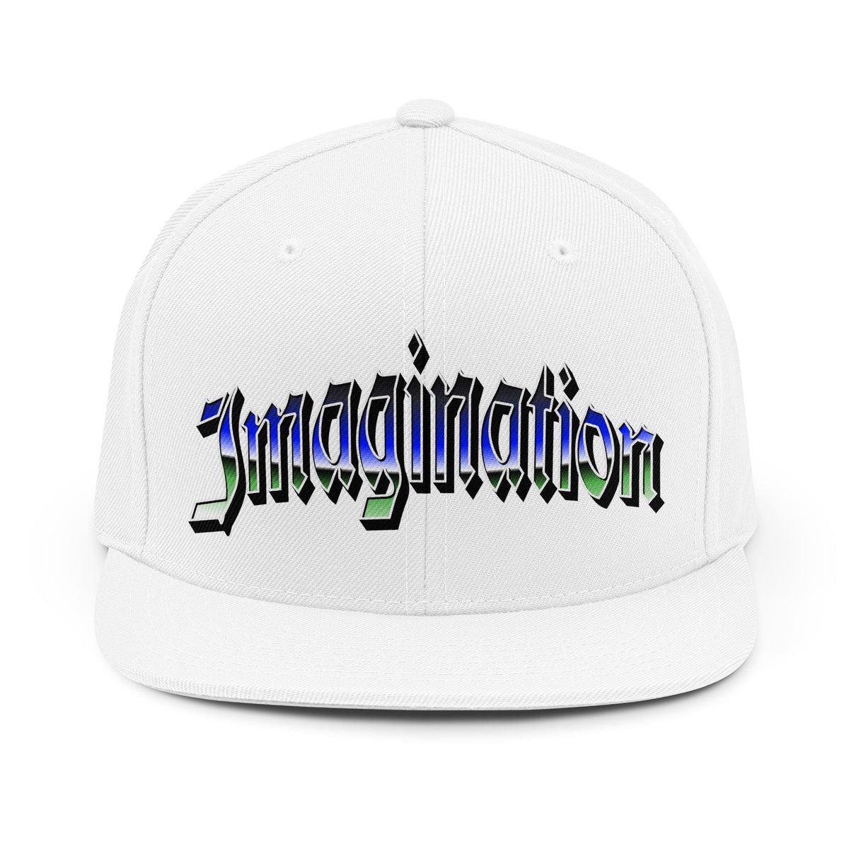 Imagination Snapback Hat — Retro Gothic Ombre Embroidered Cap - Estrella & The Stars