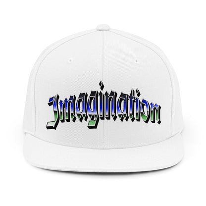 Imagination Snapback Hat — Retro Gothic Ombre Embroidered Cap - Estrella & The Stars