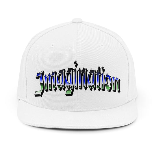 Imagination Snapback Hat — Retro Gothic Ombre Embroidered Cap - Estrella & The Stars