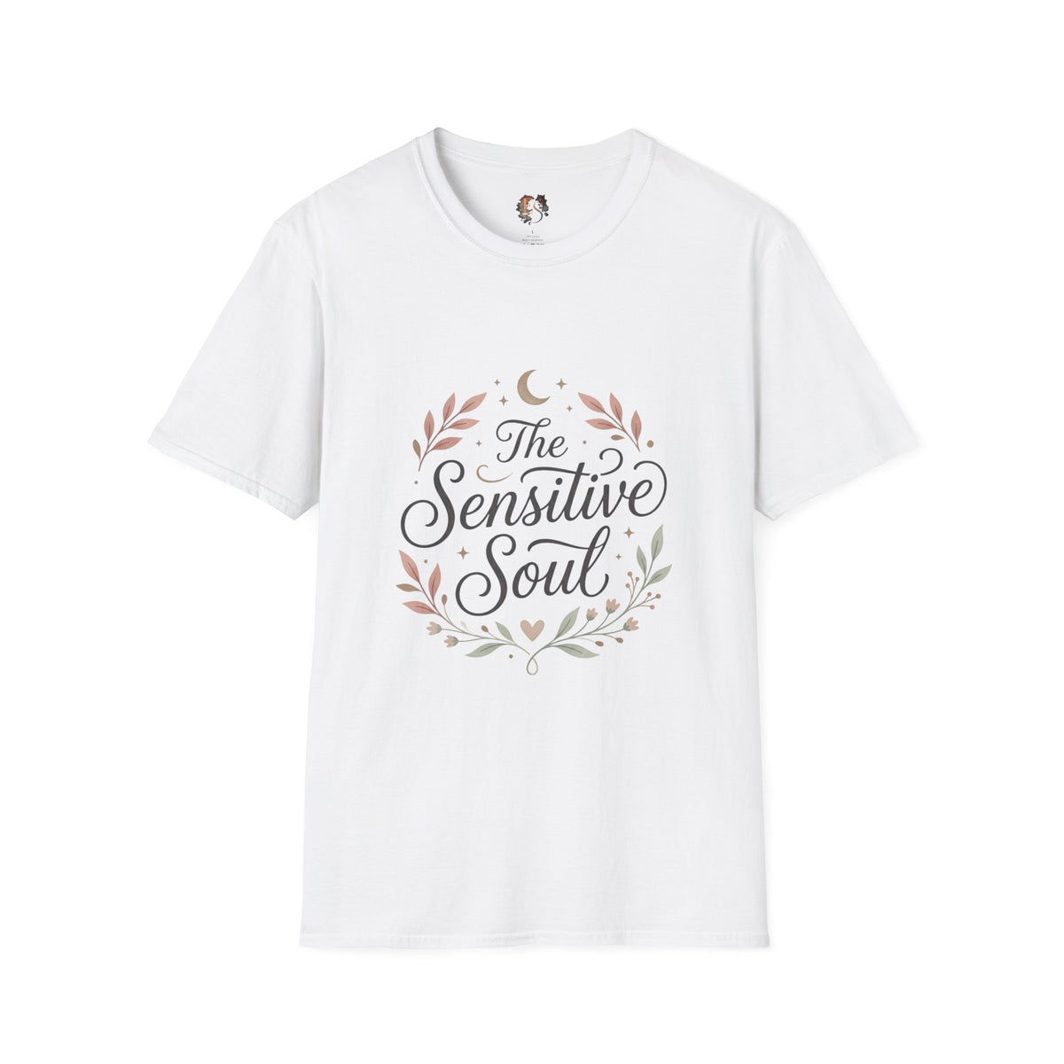 Sensitive Soul Floral Boho T-Shirt - Self-Care Tee - Estrella & The Stars