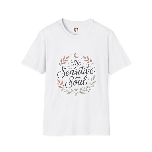 Sensitive Soul Floral Boho T-Shirt - Self-Care Tee - Estrella & The Stars