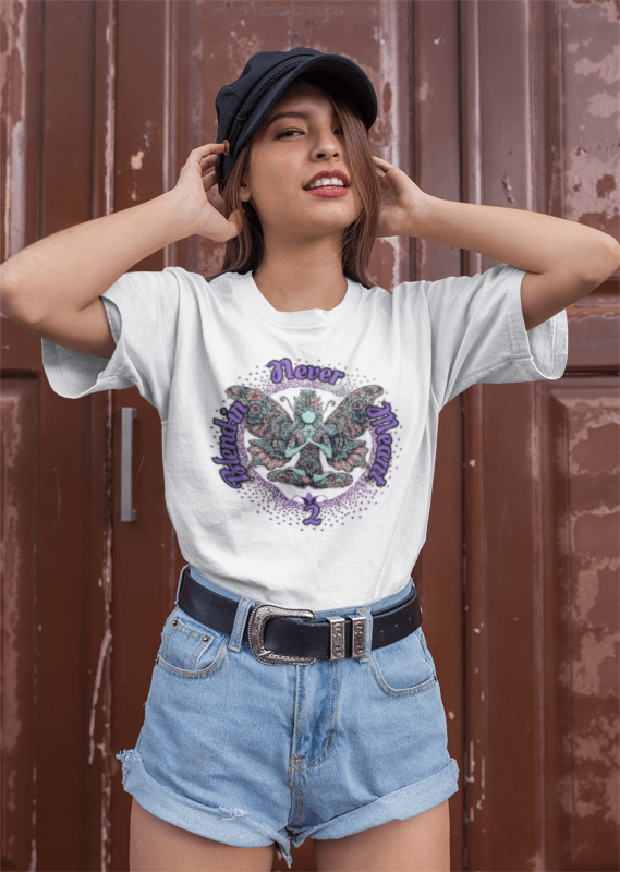 Never Surrender Moth T-Shirt — Inspirational Butterfly/Moth Graphic Tee - Estrella & The Stars
