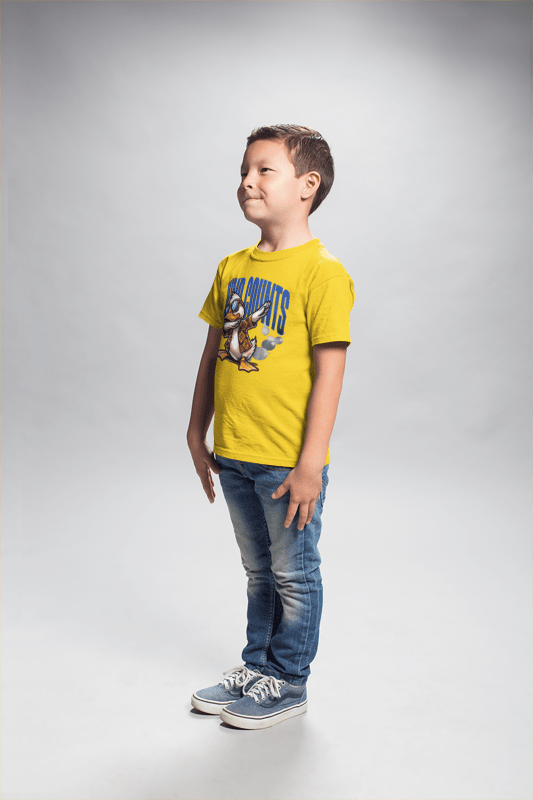 Kids' Playful Duck Graphic Tee - Comfortable Children's Clothing - Estrella & The Stars