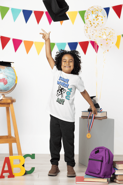Cute Bee Graphic Kids Tee — Shine Where You Are - Estrella & The Stars