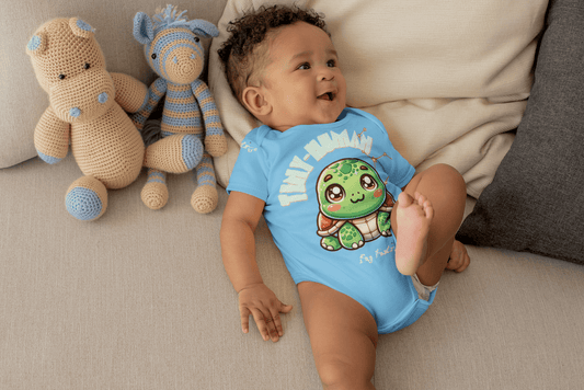 Baby Bodysuit — Cute Avocado Dino "Be Kind" Infant Onesie - Estrella & The Stars