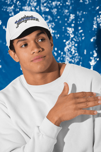 Imagination Snapback Hat — Retro Gothic Ombre Embroidered Cap - Estrella & The Stars