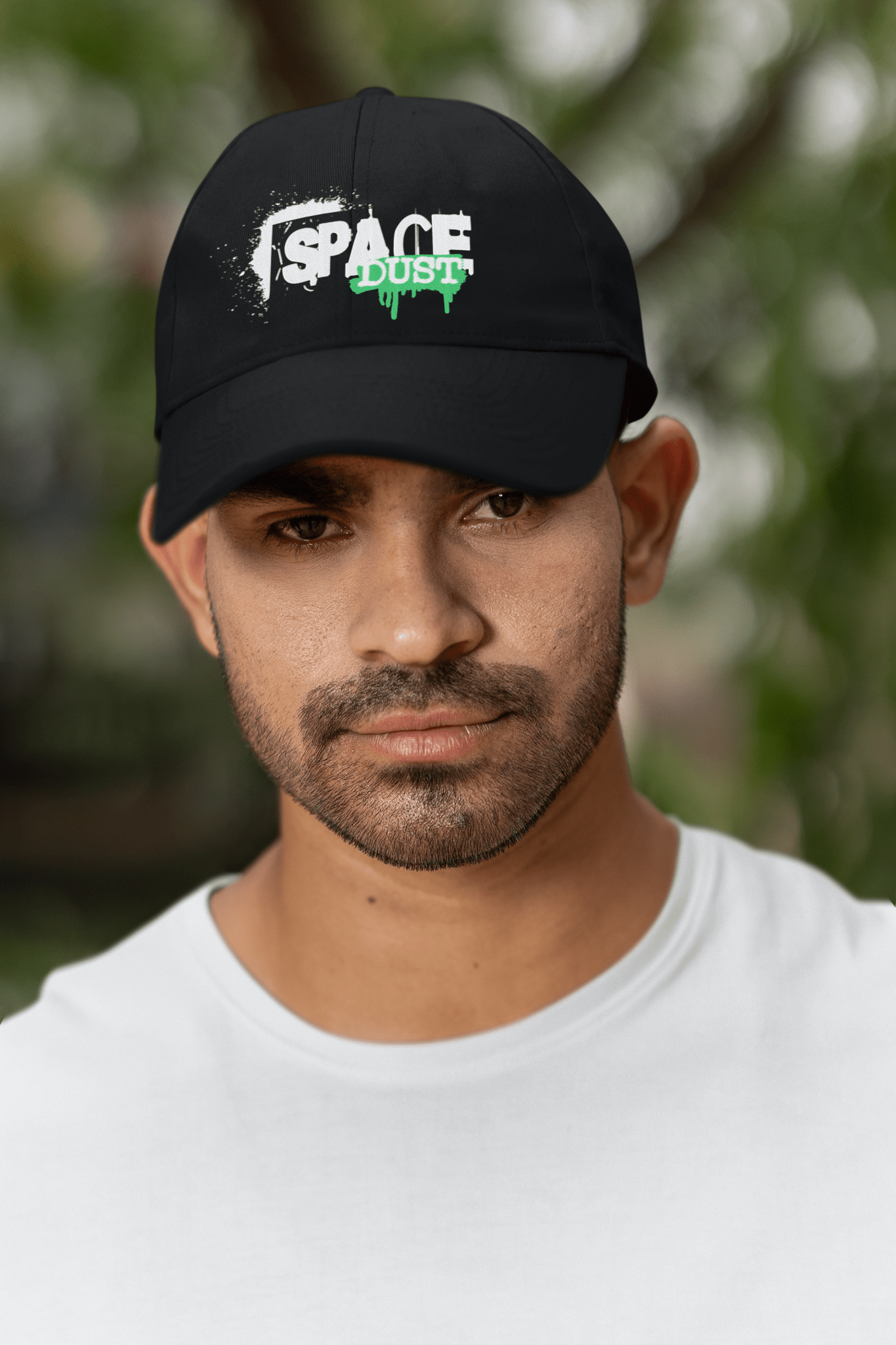 Space Dust Snapback Hat — Graffiti Logo Streetwear Cap - Estrella & The Stars