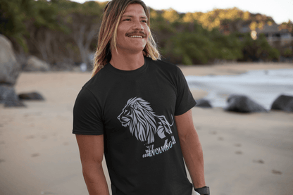 Evolving Lion Graphic T-Shirt — Motivational Lion Design - Estrella & The Stars