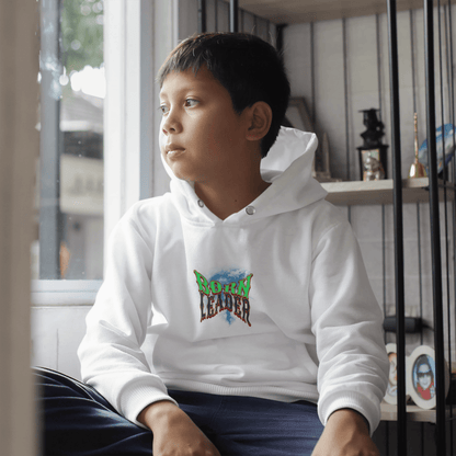 Bold 'Born Leader' Hoodie for Youth - Graphic Pullover - Estrella & The Stars