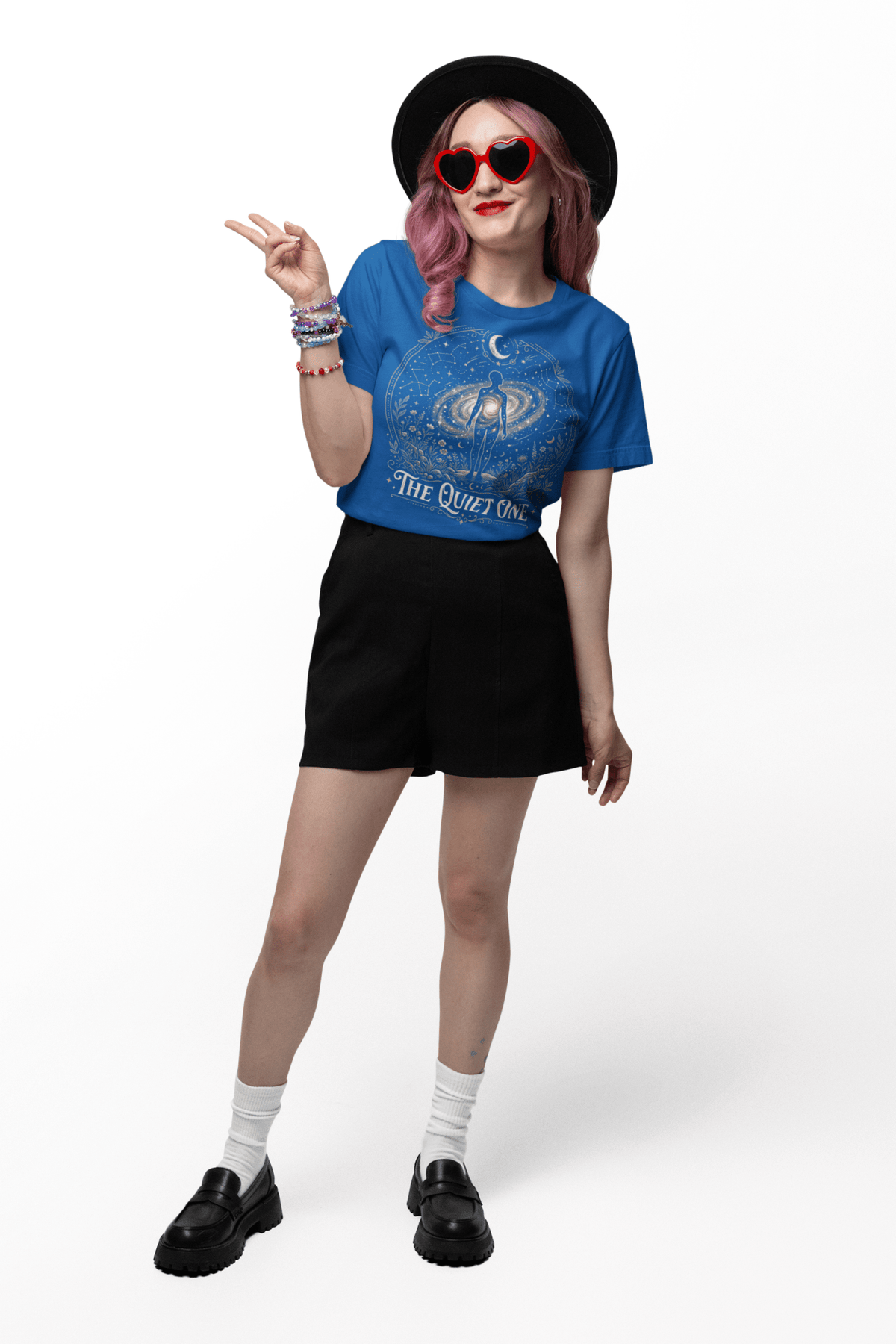 The Quiet One Galaxy T‑Shirt — Cosmic Solitude Tee for Introverts - Estrella & The Stars