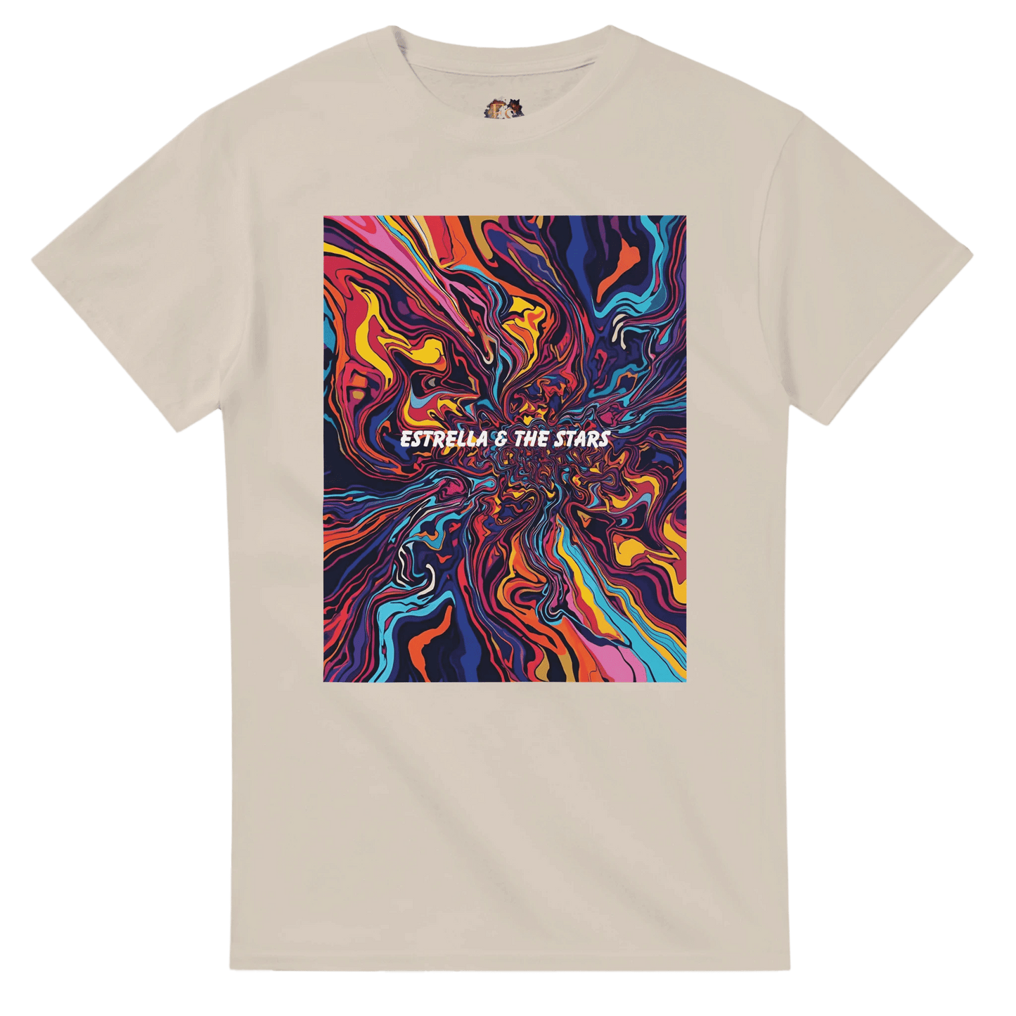 Heavyweight Unisex Crewneck T-shirt | Gildan® 5000 - Estrella & The Stars