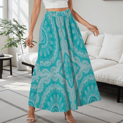 Women's Fashion: Midi Skirt with Pockets - Pocket Perfect Style! - Estrella & The Stars