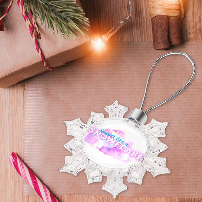 Shimmering Snowflake Ornaments - Estrella & The Stars