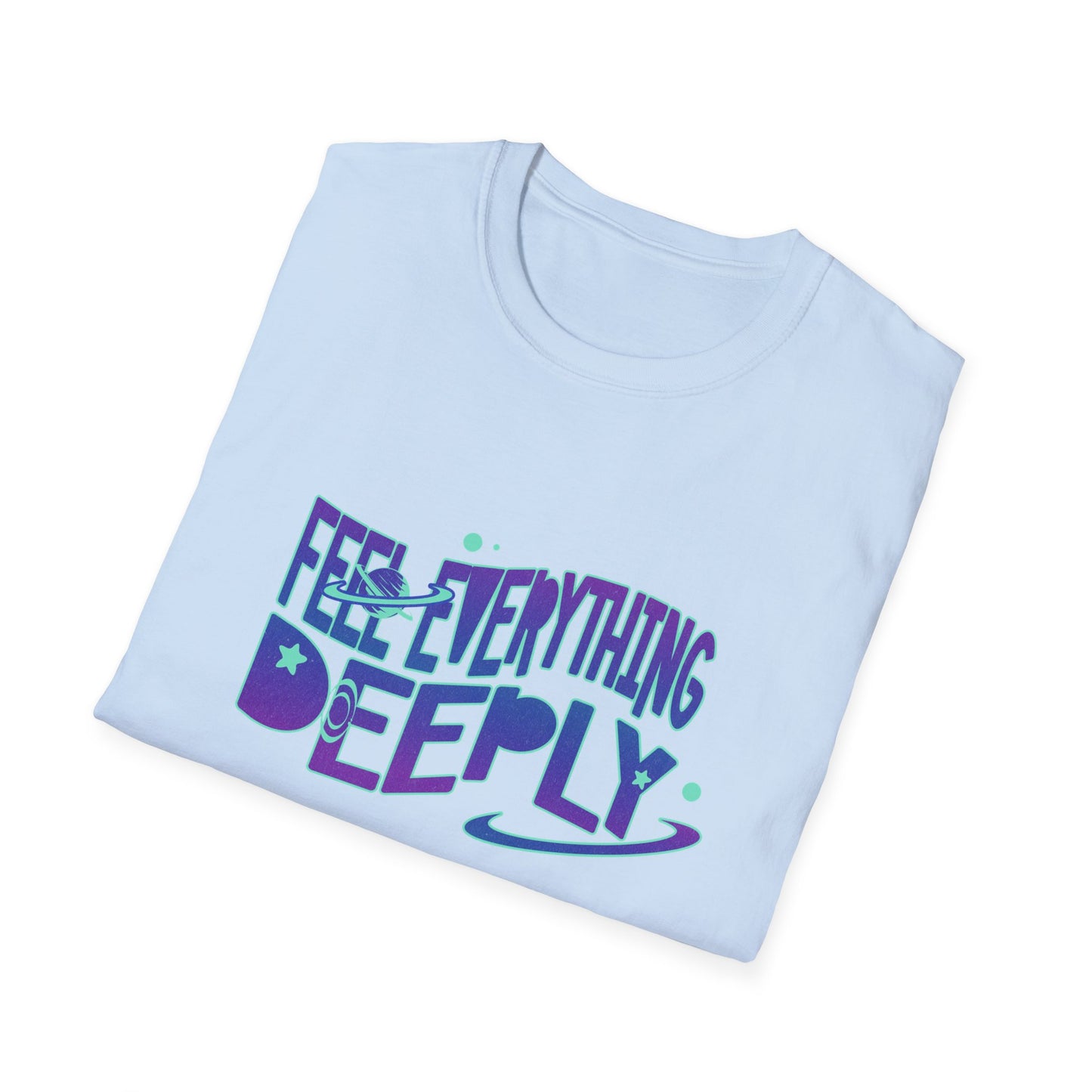 T-Shirt — Galactic "Breathing Deep" Retro Space Graphic Tee - Estrella & The Stars