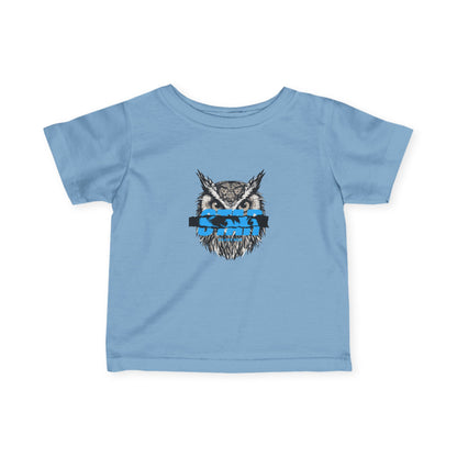 Star Owl Infant Fine Jersey Tee - Cute & Comfy Baby Clothes - Estrella & The Stars