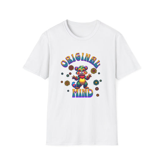 Original Mind T-Shirt — Colorful Psychedelic Bear Graphic Tee - Estrella & The Stars