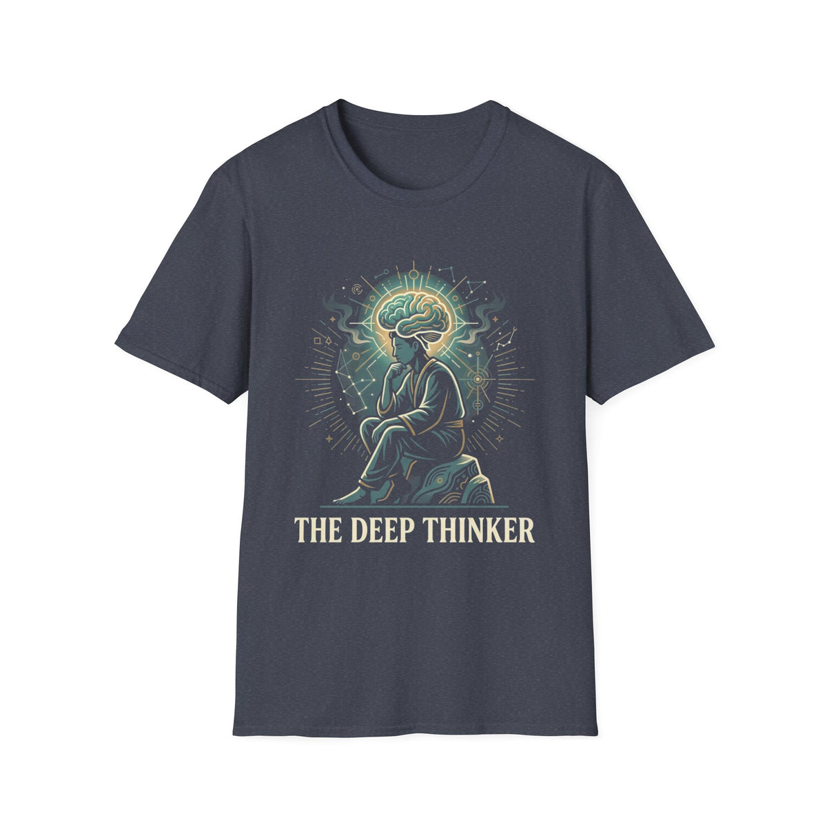 Deep Thinker Tee - Stylish & Provocative Shirt for Intellectuals - Estrella & The Stars