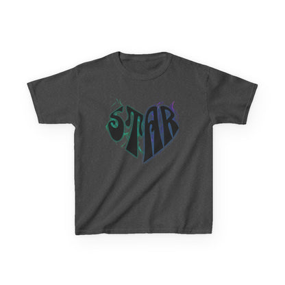Colorful Heart Solar Graphic Kids Tee - Estrella & The Stars