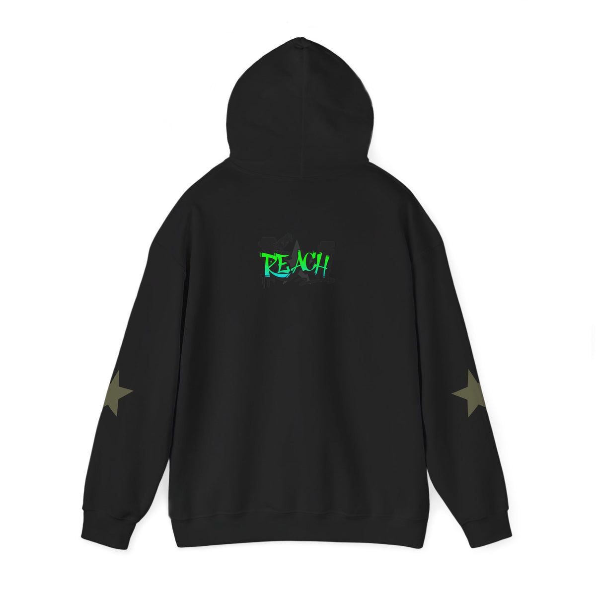 Hoodie — "Different Minds, Same Human Worth" Graffiti Streetwear Hoodie - Estrella & The Stars