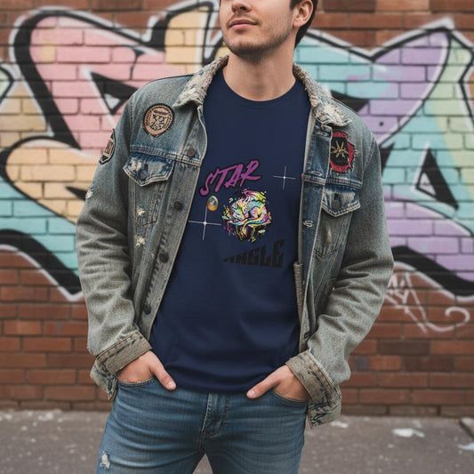 Heavyweight Unisex Crewneck T-shirt | Gildan® 5000 - Estrella & The Stars