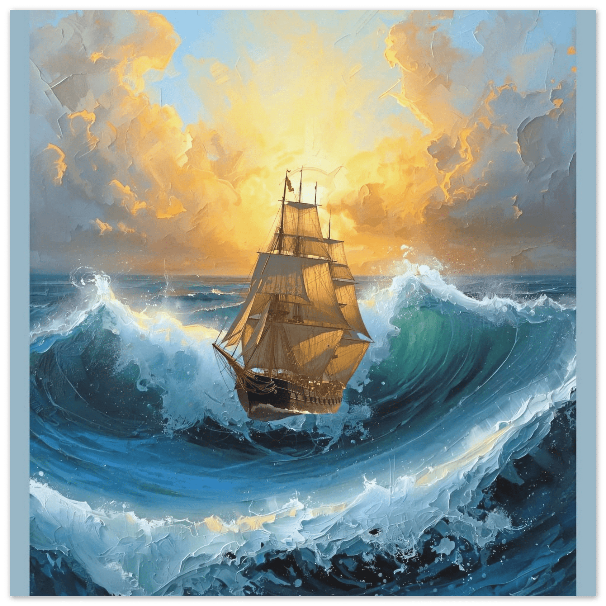 Vibrant Aluminum Print – Stunning Artwork on DIBOND® for Modern Décor - Estrella & The Stars