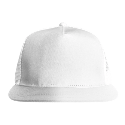 5 Panel Trucker Cap | Yupoong 6006 White - Estrella & The Stars
