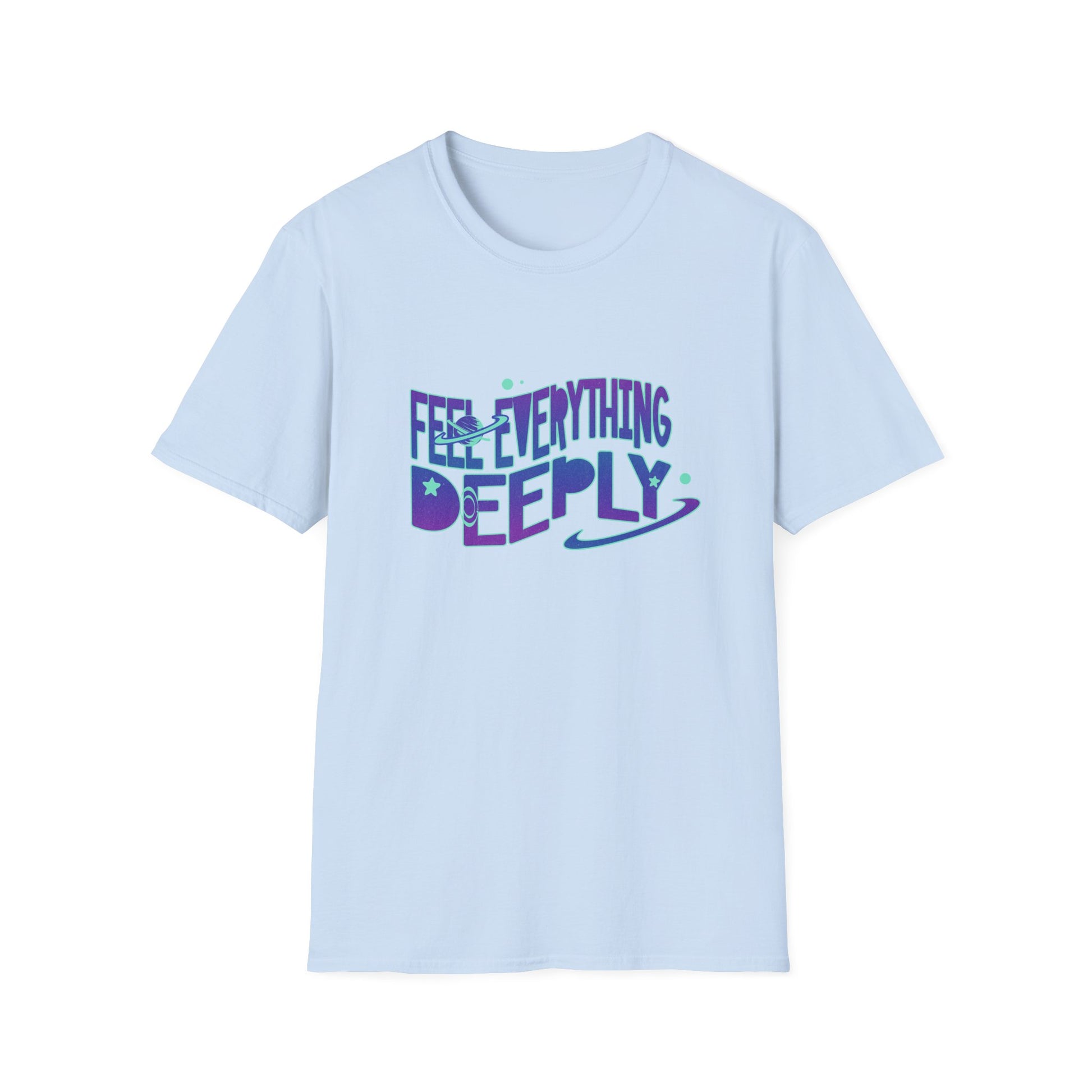 T-Shirt — Galactic "Breathing Deep" Retro Space Graphic Tee - Estrella & The Stars