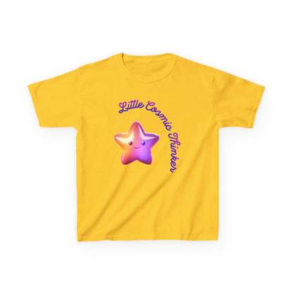 Kids Tee — "Little Cosmic Thinker" Star Graphic - Estrella & The Stars