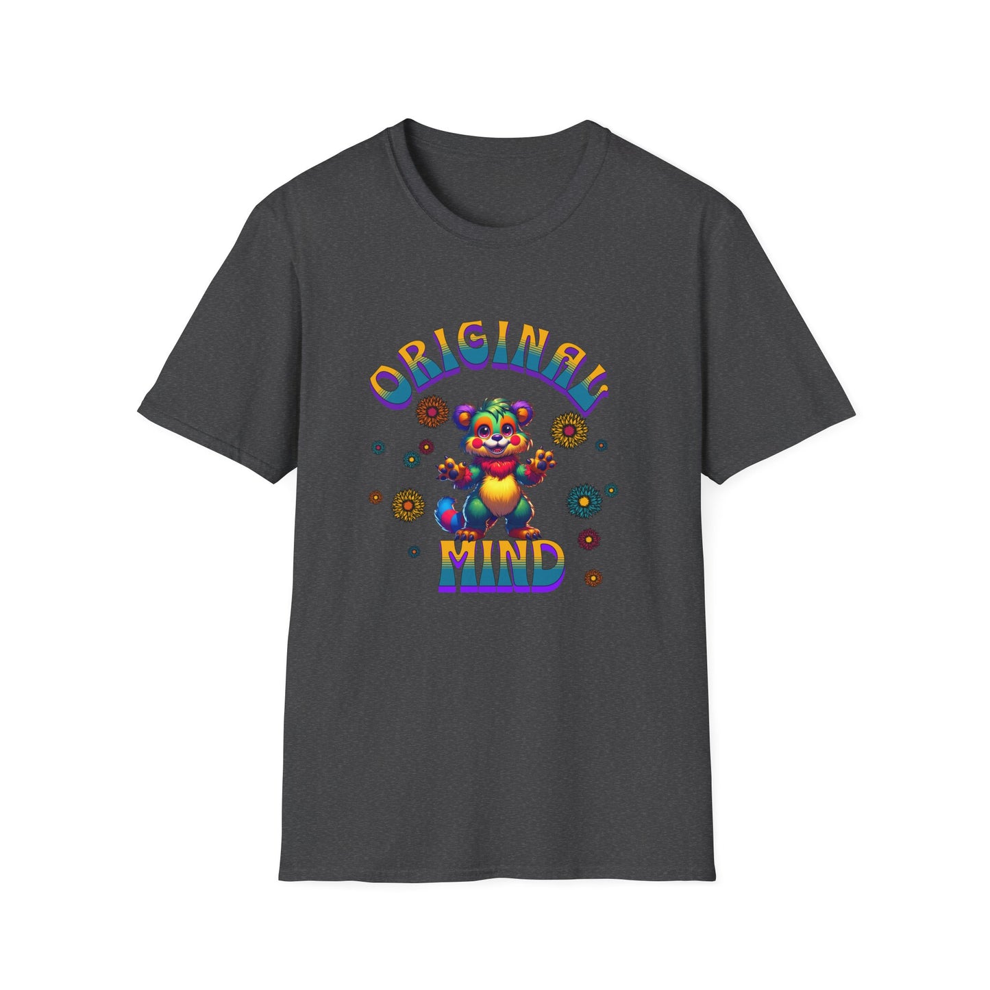 Original Mind T-Shirt — Colorful Psychedelic Bear Graphic Tee - Estrella & The Stars