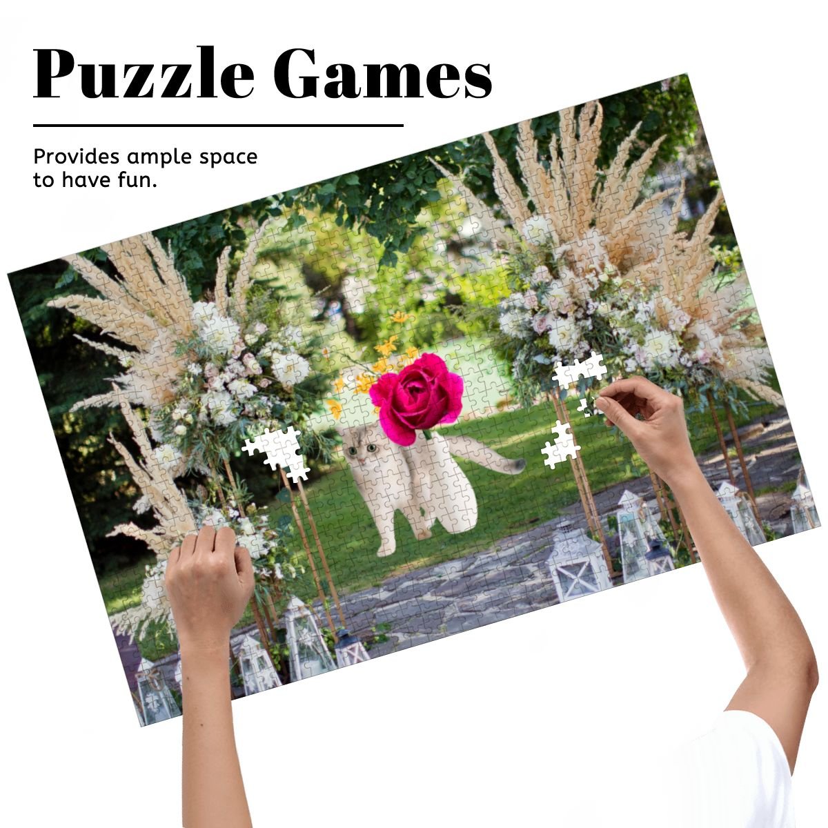 Wooden Jigsaw Puzzles 1000 pcs (Horizontal) - Estrella & The Stars