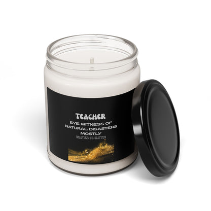 Teacher Aromatherapy Soy Candle, Relaxation Gift for Educators - Estrella & The Stars