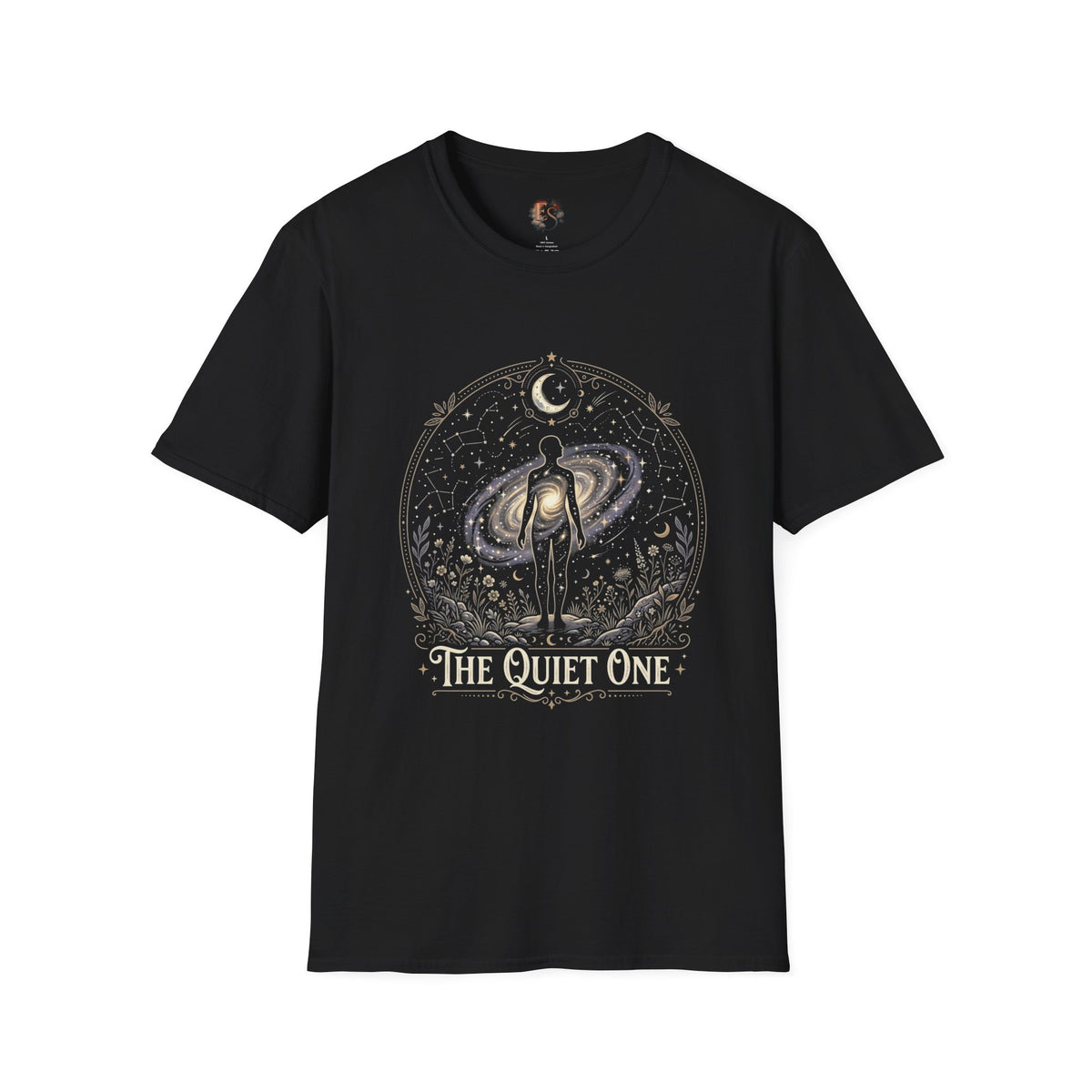 The Quiet One Galaxy T‑Shirt — Cosmic Solitude Tee for Introverts - Estrella & The Stars