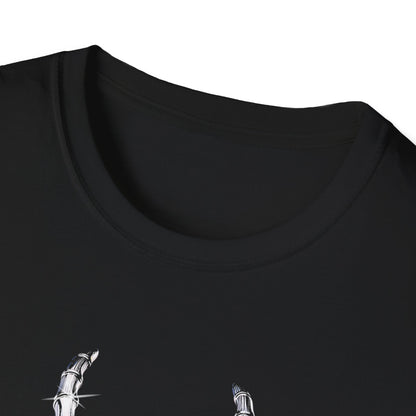 Spider Graphic T-Shirt — Black Skull Spider Illustration Tee - Estrella & The Stars